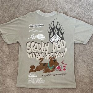 Gray Graphic Short Sleeve Tee